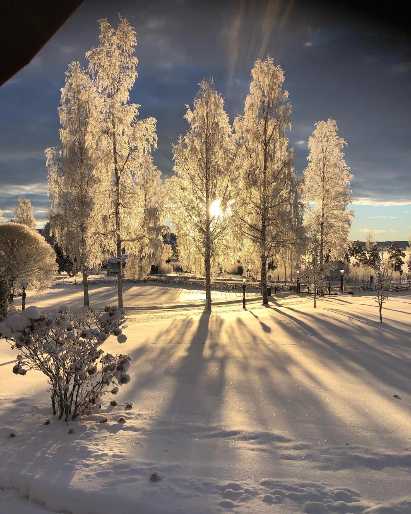 Mysigt Boende I Raettvik Med Utsikt Oever Siljan Extérieur photo
