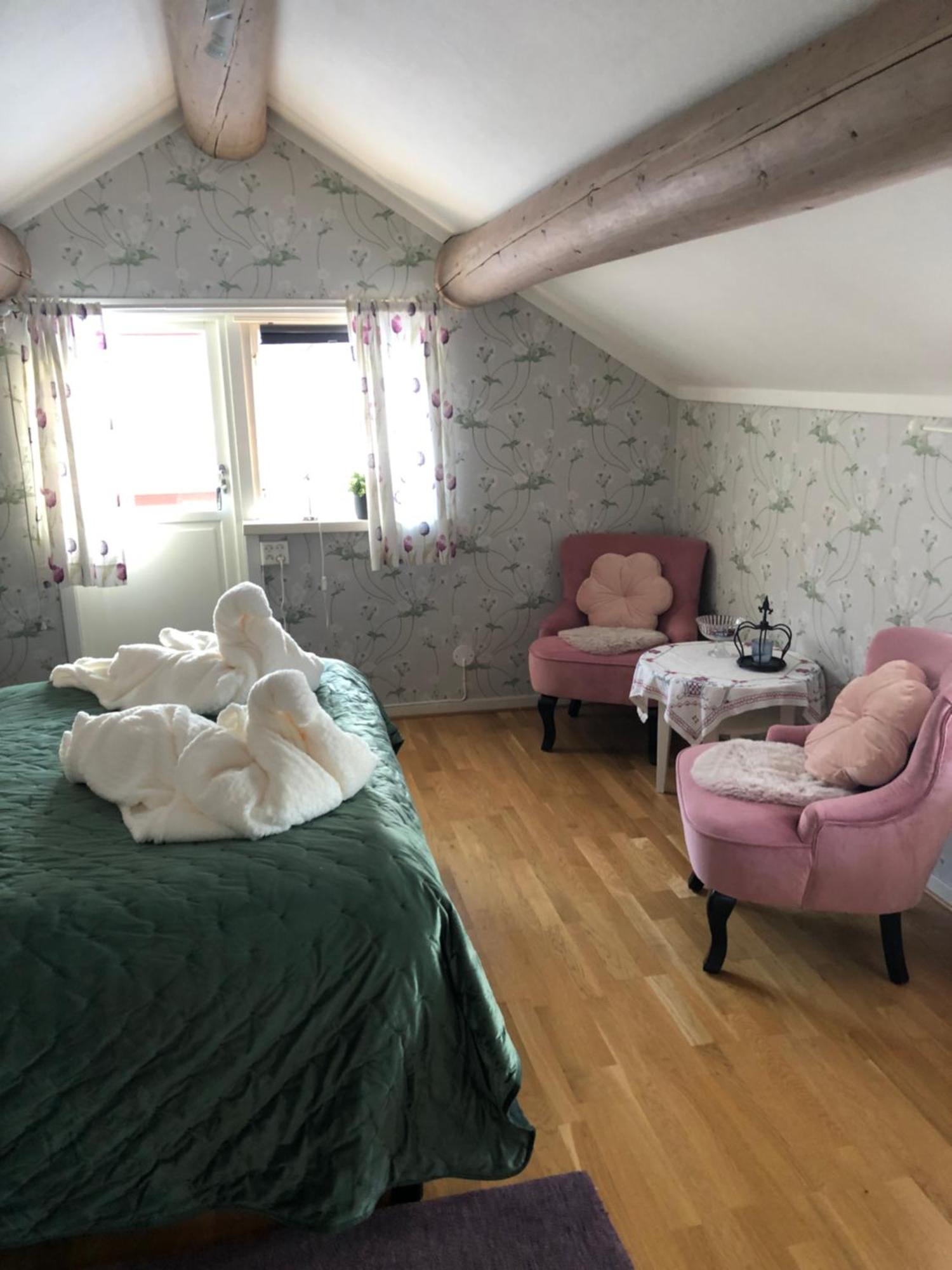 Mysigt Boende I Raettvik Med Utsikt Oever Siljan Extérieur photo