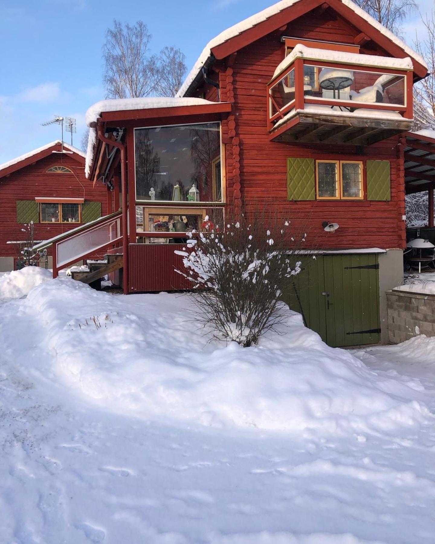 Mysigt Boende I Raettvik Med Utsikt Oever Siljan Extérieur photo
